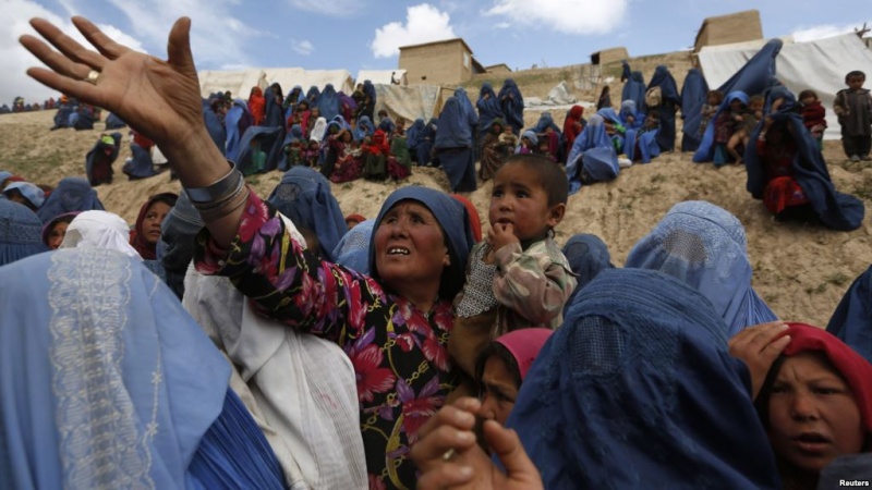 آواره شده هزاران نفر در افغانستان بر اثر جنگ