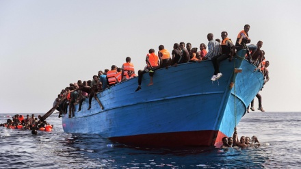 نجات هزار و 400 پناهجو در دریای مدیترانه
