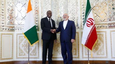 Встреча глав МИД Ирана и Кот-д'Ивуара 