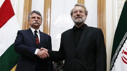 Iranian, Hungarian speakers hold talks in Tehran