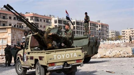 पूर्वी हलब के काफ़ी अंदर पहुंचे सीरियाई सैनिक