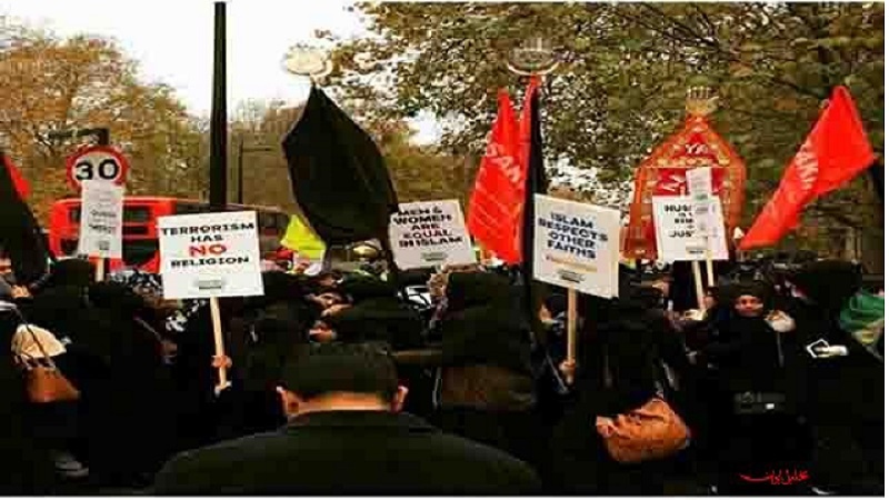 تشعشع انوار حسینی در مرکز انگلیس؛ راهپیمایی باشکوه اربعین حسینی در لندن