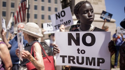 New York'ta Turmp karşıtı gösteri 