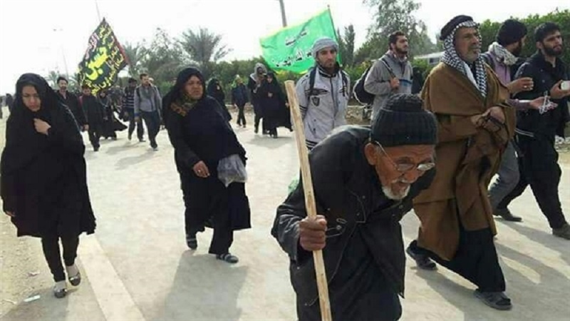 پذیرایی از زائران افغانستانی، توسط موکب‌های مهاجرین در مرز شلمچه