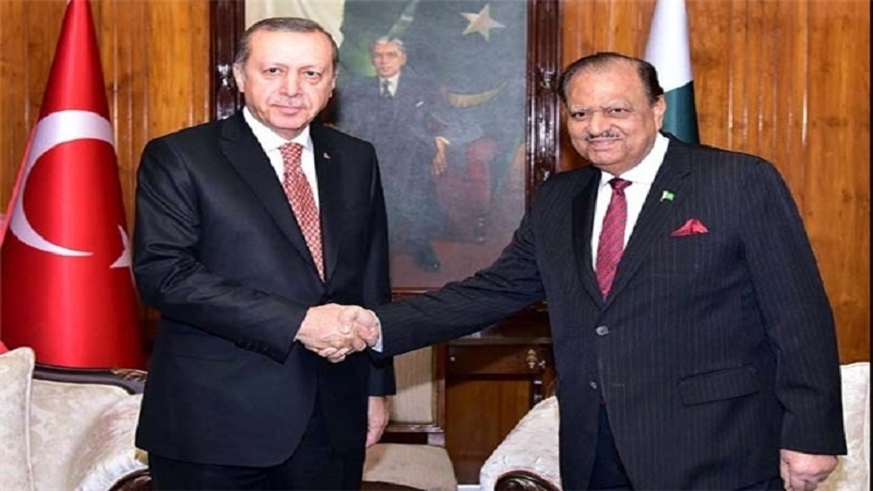  دیدار رئیس جمهور ترکیه با رئیس جمهور پاکستان