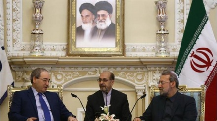 Larijani Feýsal Megdad bilen duşuşdy