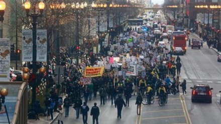 ABD'nin genelinde Trump protesto edildi