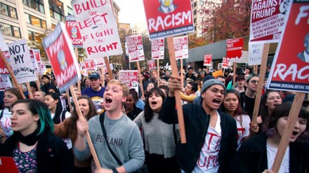 Protestas  en EEUU contra Trump