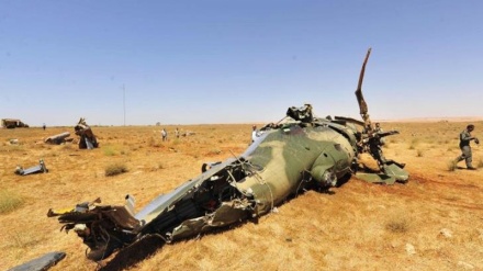 سرنگونی یک بالگرد اماراتی در غرب یمن