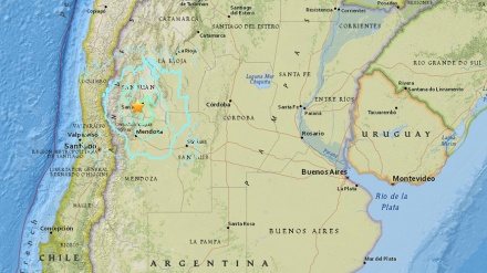 Argentina: Sismo de magnitude 6,4 registado no oeste 