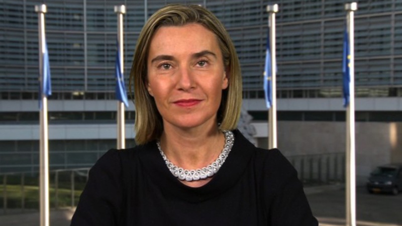 Mogherini, İran ile 5+1 arasındaki nükleer anlaşmanın uygulanması zaruretini bildirdi