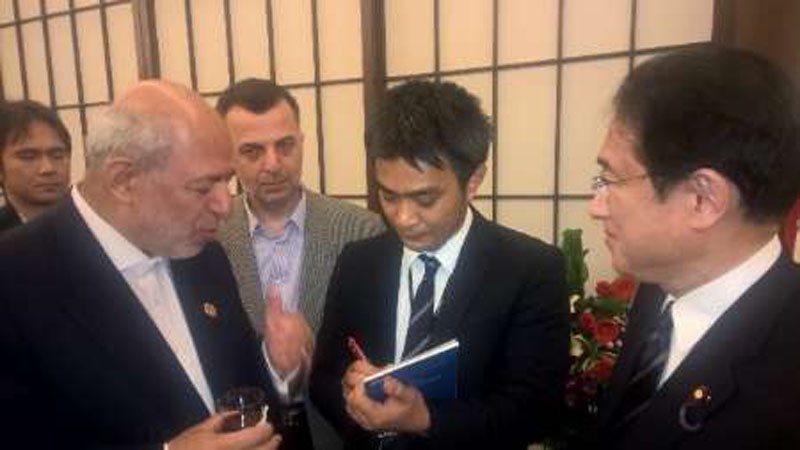 Takimet e ministrit të energjisë së Iranit në Japoni