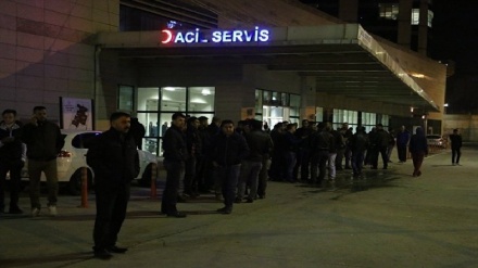 Siirt'te bakır madeninde göçük