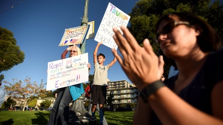 Protestas multitudinarias en California contra Donald Trump