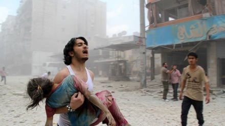 アメリカの有志連合により、イラク北部で民間人13人が負傷