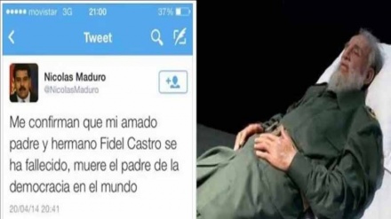 Continúan condolencias en redes sociales tras partida de Fidel Castro