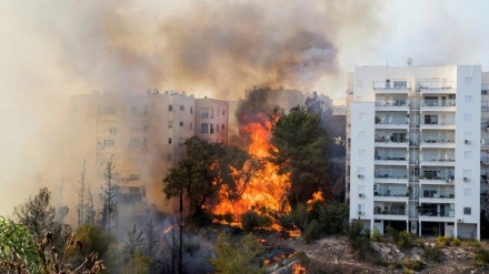 Požar na okupiranim palestinskim teritorijima