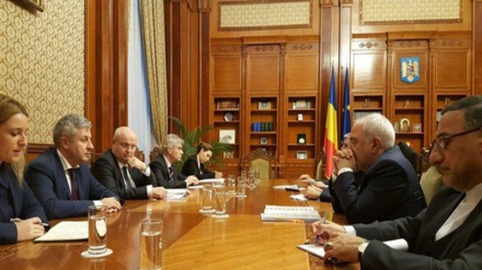 Zarif se reúne com o presidente do Parlamento Romeno