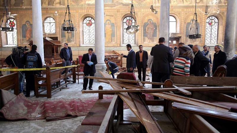 Al menos 23 muertos en un atentado junto a la catedral cristiana copta de El Cairo - Pars Today Al menos 23 muertos en un atentado junto a la catedral cristiana copta de El Cairo - Pars Today