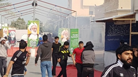 巴林民众与阿勒哈里法安全部队夜间爆发冲突