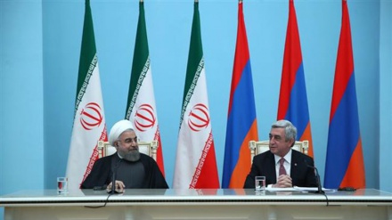 President Rouhani rejects military solution to Karabakh dispute