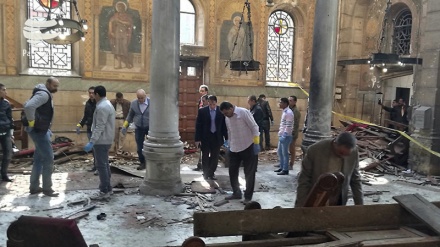 Dubban Mutane Sun Gudanar Da Zanga-Zangar Allah Wadai Da Harin Cocin Alkahira