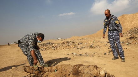 Iraki: An Gano Gawawwakin Mutane 500 Da Yan Da'esh Su ka Binne A Mosel.