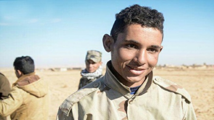 Luftëtari më i ri sunit në forcat vullnetare të Irakut 