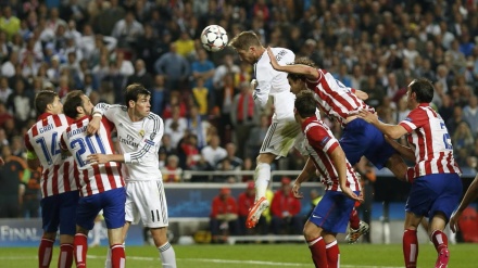 Serxiyo Ramos,Bernabeu mecuzəviyə fitbolist.