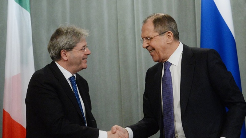 Lavrov e Gentiloni discuteranno sulla questione energetica