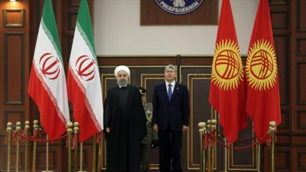 Rouhani sublinha cooperação de dez anos entre o Irã, Quirguistão