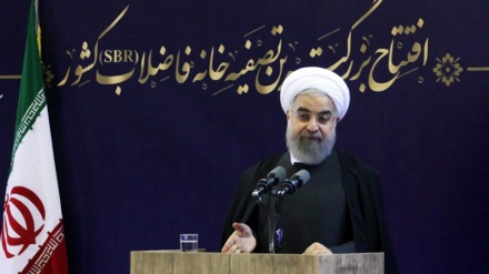 روحانی: ایران موفق به ذخیره سازی 20 درصد از در آمدهای نفتی خود شده است 