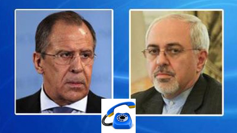 Zarif ve lavrov telefonda görüştüler
