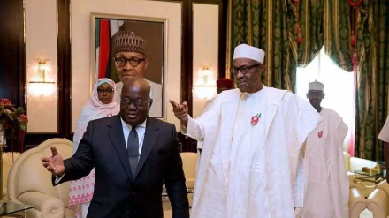 Shugaba Buhari Ya Gana Da Zababben Shugaban Kasar Ghana Akufo-Addo A Abuja