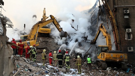 Последние новости с места обрушения здания Plasco, разобрано 50 % завалов