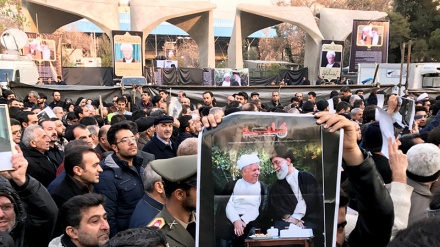 آغاز مراسم تشییع پیکر آیت الله هاشی رفسنجانی در دانشگاه تهران
