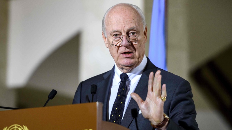 De Mistura: Suriye'nin  sebat ve güvenliğe ihtiyacı var 