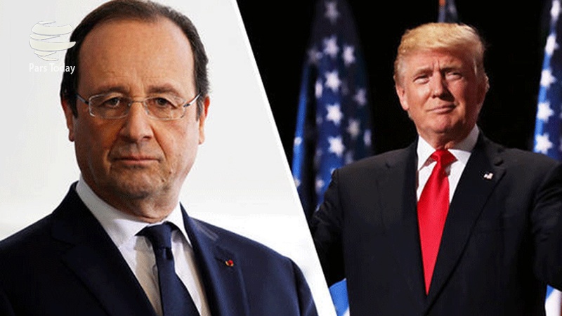 Trump ile görüşen Hollande: KOEP'e saygı gösterilmelidir