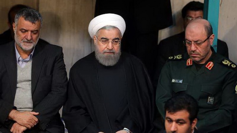 حضور رئیس جمهوری ایران در حرم مطهر امام خمینی (ره) 