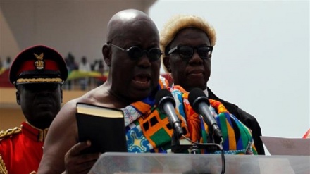 Nana Akufo-Addo presta juramento como novo presidente do Gana 