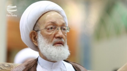 巴林人民举行示威活动支持谢赫伊萨·卡西姆