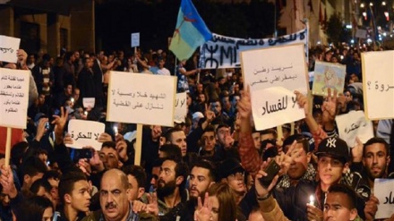 1000s protest arrest of activist in Morocco