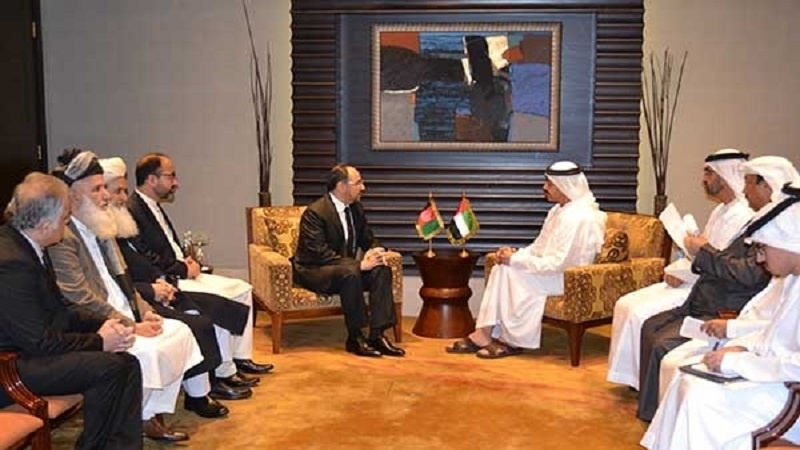 وزیر امور خارجه افغانستان با وزیر امور خارجه امارات دیدار کرد