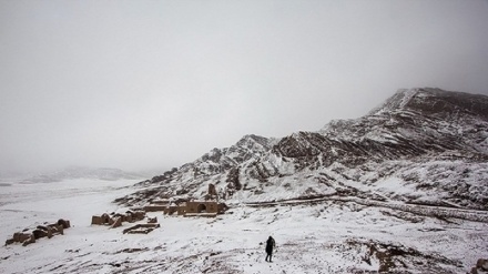 چشم انداز بی نظیر در کوهستان شیرکوه