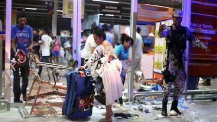 Centenas de pessoas foram presas por pilhagem no México 