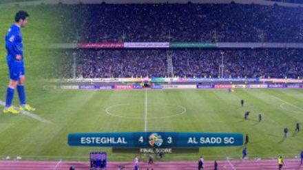 İran İstiklal futbol takımı Katar es'Sed takımını yendi 