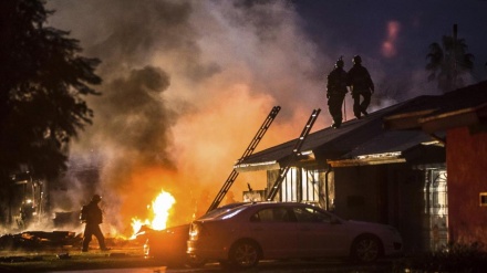 Usa: California, vasti incendi a nord e sud: 300 abitazioni evacuate