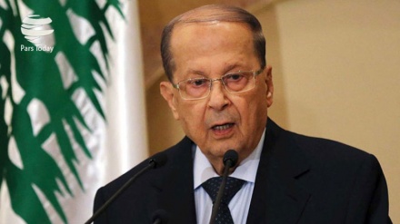  مراسم تشییع پیکرهای نظامیان لبنانی با حضور میشل عون