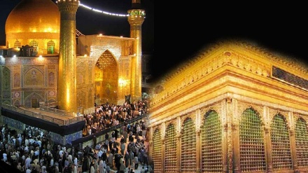 Kompleks Makam Imam Ridha as di kota Mashhad Iran