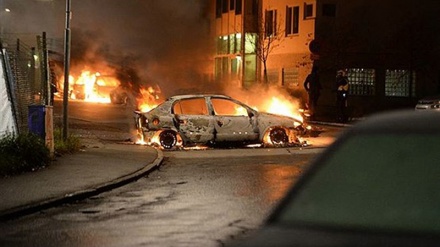 スウェーデンの首都で暴動